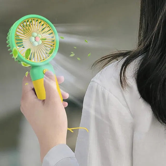 Ultra Quiet Little Flower Handheld Fan